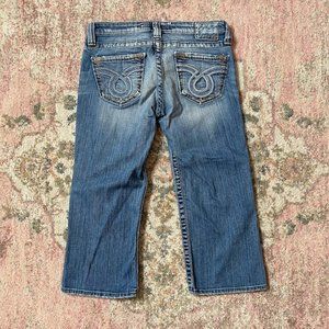Big Star Casey Low Rise Cropped Jeans Size 28